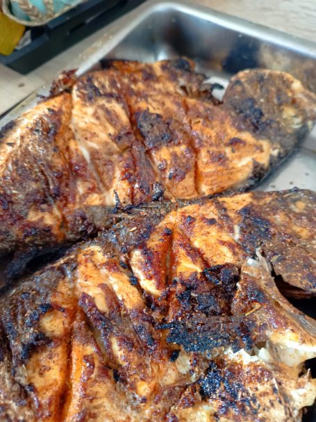 Poisson Grillé Tikari Kréoles